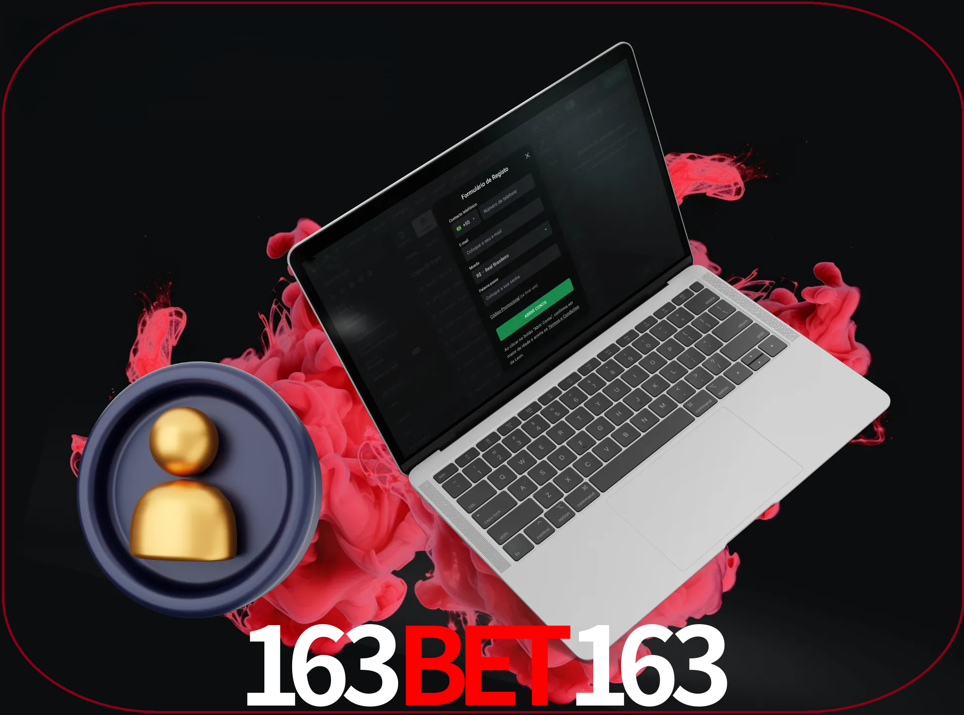 No cabeçalho do site 163BET163, clique no botão que o levará a um formulário especial onde terá de introduzir as suas informações actuais.
